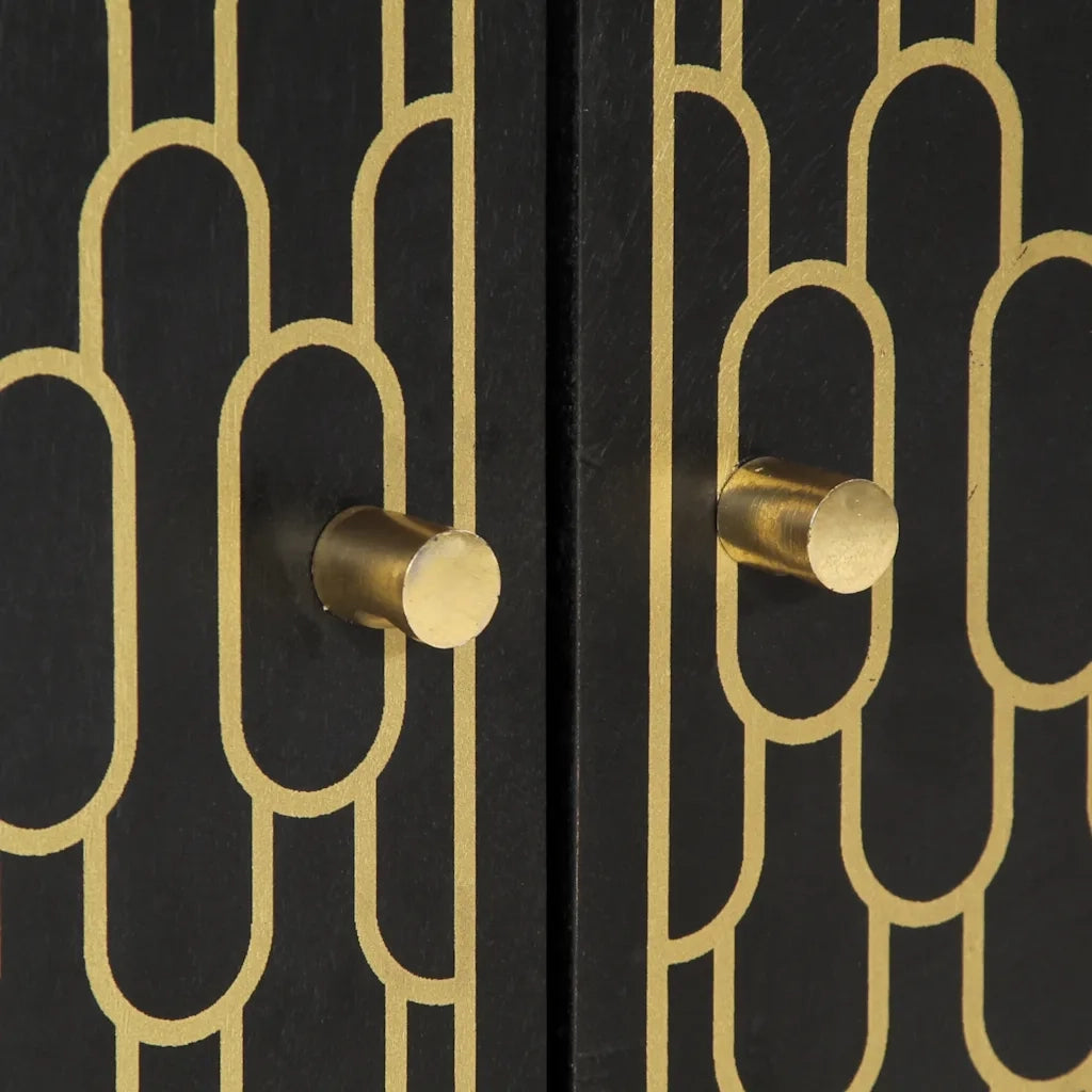 Mobile Lavabo da Bagno 62x33x58cm in Legno Massello di Mango 358339