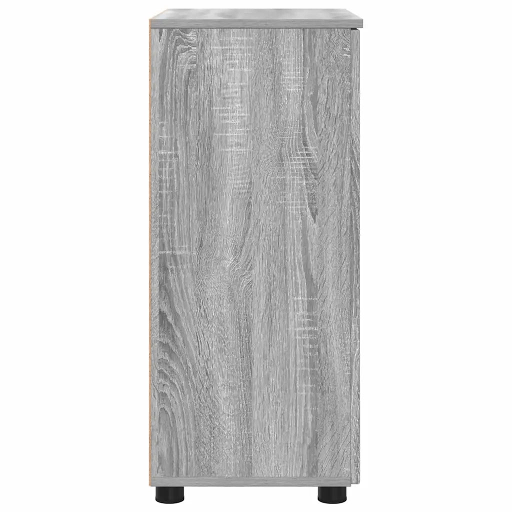 Mobile da Bagno con archiviazione Grigio Sonoma 60 x 35 x 80 cm 883310