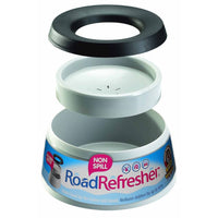 Road Refresher Ciotola Anti Schizzo per Animali Piccola Grigia SGRR 422154