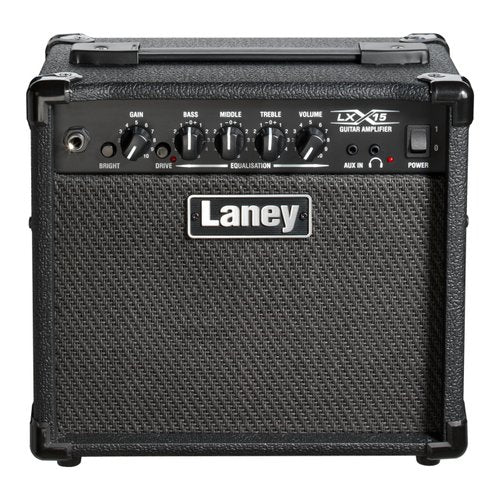 Amplificatore chitarra laney lx series lx15 black - 5060109454369