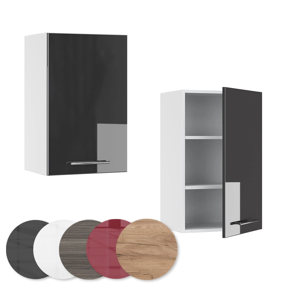 Vicco Pensile da cucina Antracite lucido 45 cm