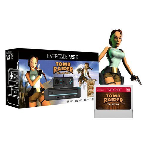 Console vintage evercade 1145905 vs r bundle tomb raider collection 01