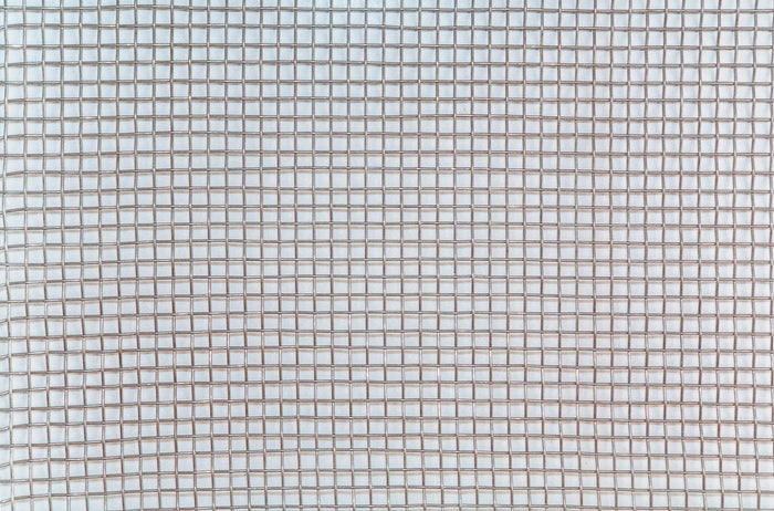 tela quadra in acciao zincato foro 1x1 mm altezza h 80 cm filo 0,6mm cod:ferx.5060