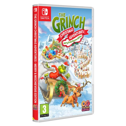Videogioco outright games 118611 switch il grinch avventure natalizie