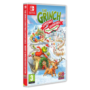 Videogioco outright games 118611 switch il grinch avventure natalizie