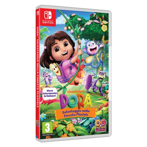 Videogioco outright games 118293 switch dora salvataggio nella foresta