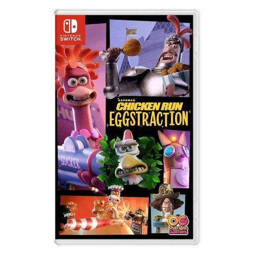 Videogioco outright games 118692 switch galline in fuga non mi becchi