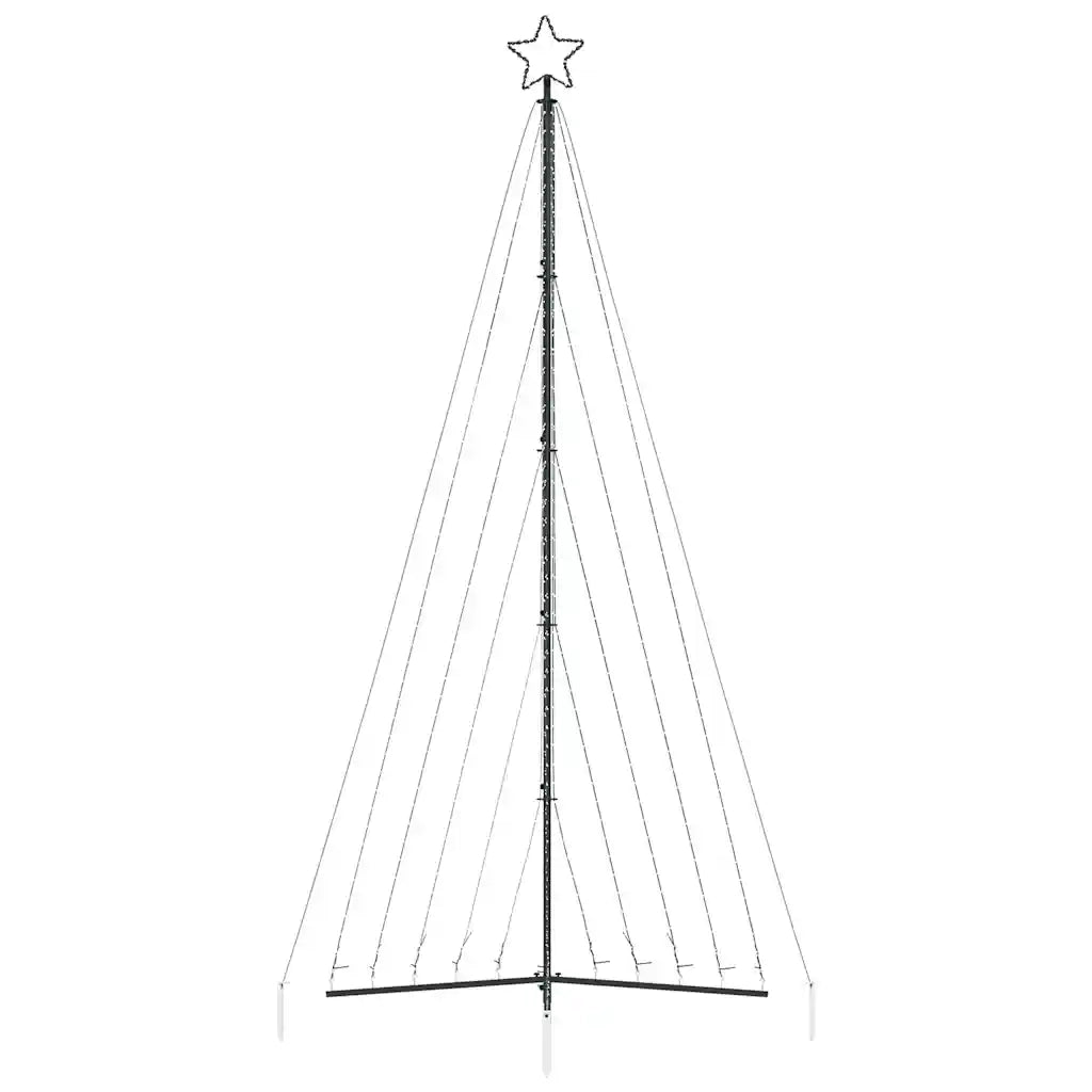 Albero di Natale a LED 570 LED Bianco Freddo 399 cm 4016441