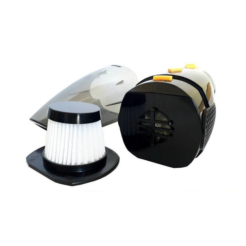 Trade Shop - Aspirapolvere Per Auto 120w 12v Ricaricabile Senza Fili Wet/dry Portatile -
