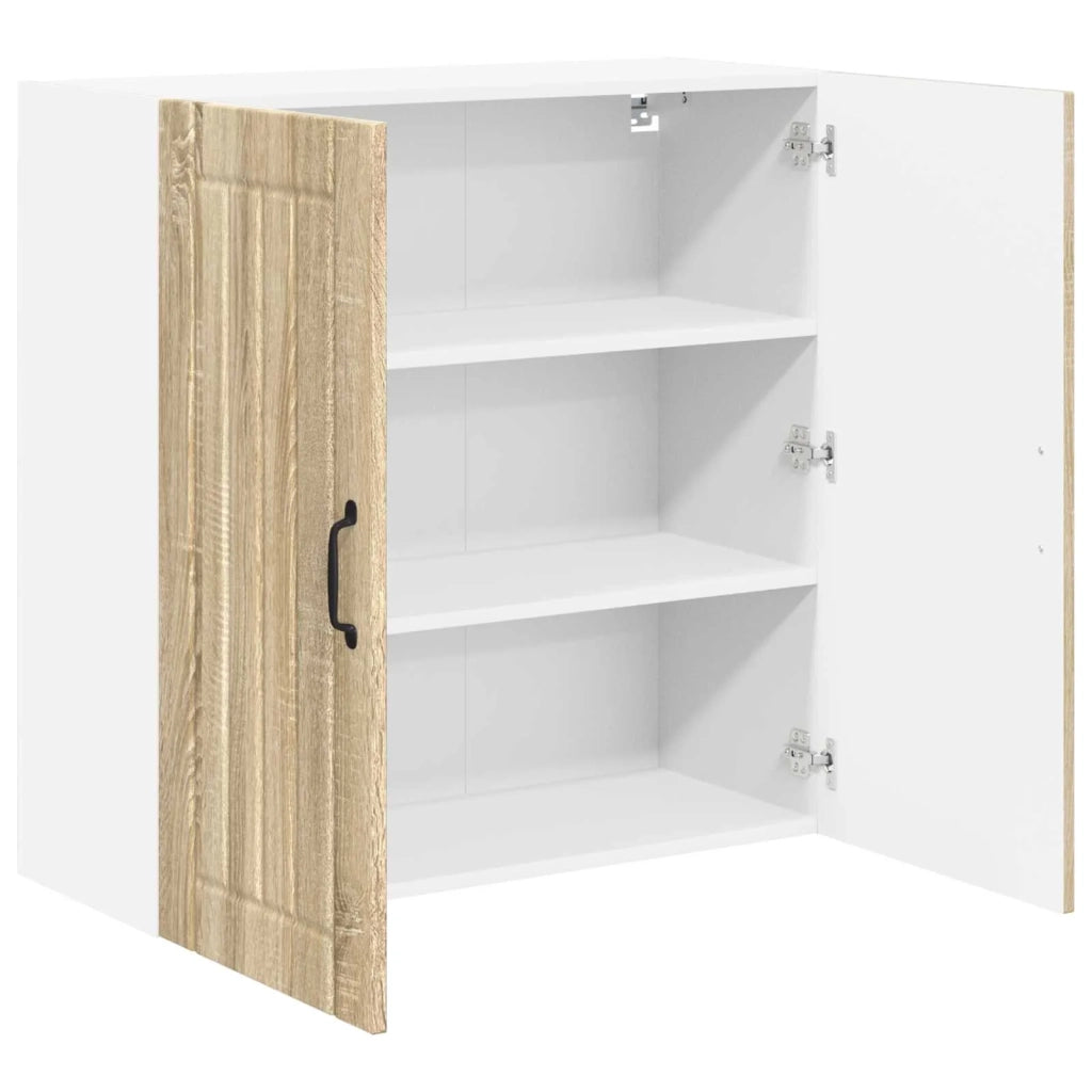 Pensile da cucina | Armadietto a muro LUCCA Rovere Sonoma 80 x 31 x 80 cm
