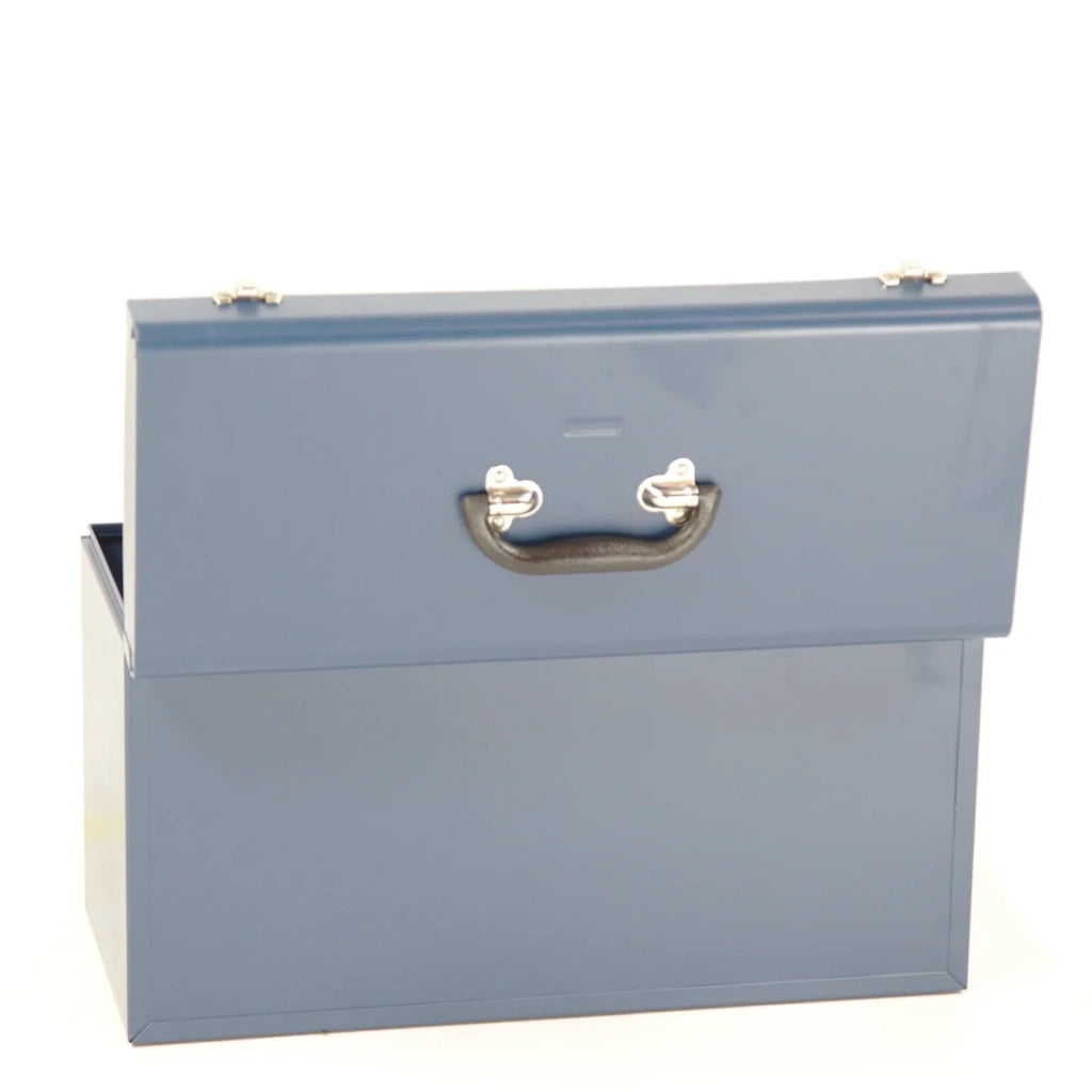 Cassetta degli attrezzi, standard, piccola, colore blu