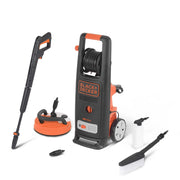 Idropulitrice ad Alta Pressione BLACK+DECKER BXPW2200PE  (2200W, Pressione 150 bar, Portata 440l/h) con Patio Cleaner Deluxe e Spazzola Fissa