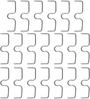 Espansore per piante da frutto - 20 pezzi - Raccoglitore a forma di M - Attrezzo per la cura degli alberi da frutto - Gancio 13 cm - Ottimale crescita e formazione - Guida delle fronde