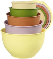 Set di contenitori riutilizzabili con coperchi per uso in cucina