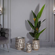 Bapara, Vaso set 3 Vasi, Argento
