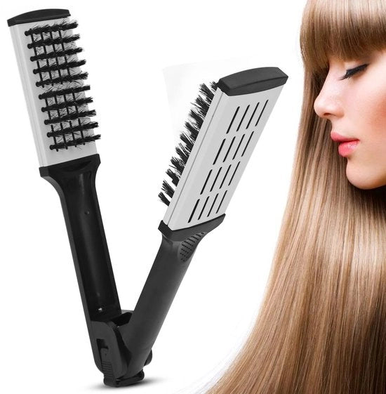 Pettingail Veloce per Capelli di Maiale - Doppio Uso - Anticaduta - Stilista - Resistente al Calore - Per Uso Domestico - Stimola Crescita Capelli - Pettingail