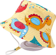 Cappello per Bambini e Bimbi, Estivo, Giallo, Unisex
