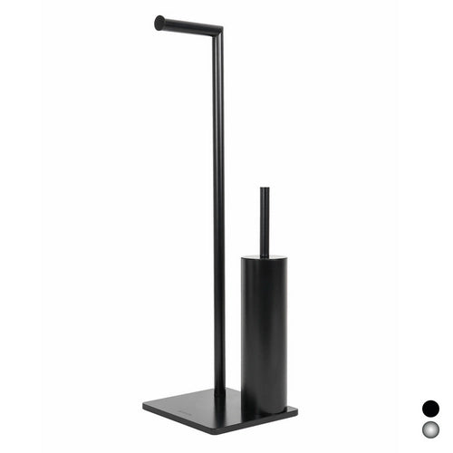 PIANTANA WC MOD. ZERO METAFORM- Nero cm 20 x h. 65 x 18- METAF- pezzi 1