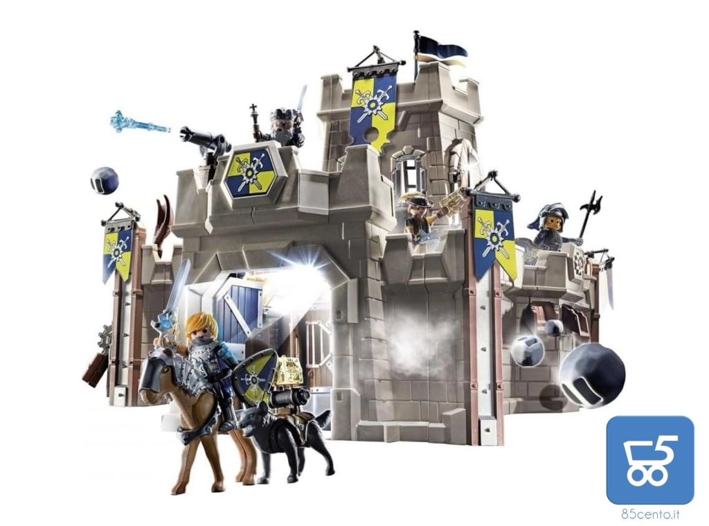 Playmobil Castello Cittadella dei Cavalieri 214 pezzi serie 70222 Novelmore