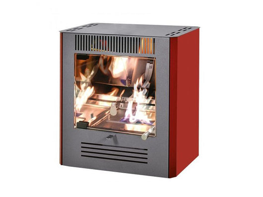 Stufa Bioetanolo Mini Ruby Tecnoair 2300W - Design Compatto, Riscaldamento 70 m3