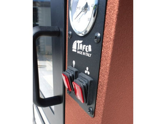 Forno Tafer da esterno modello Genesis 80 Classic a legna colore ramato 47x83cm