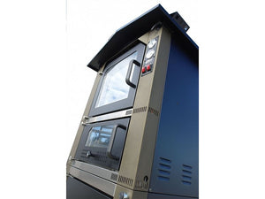 Forno Tafer da esterno modello Genesis 80 Classic a legna colore ramato 47x83cm