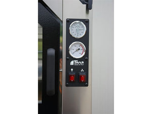 Forno Tafer da esterno modello Genesis 80 Classic a legna colore inox 47x83cm