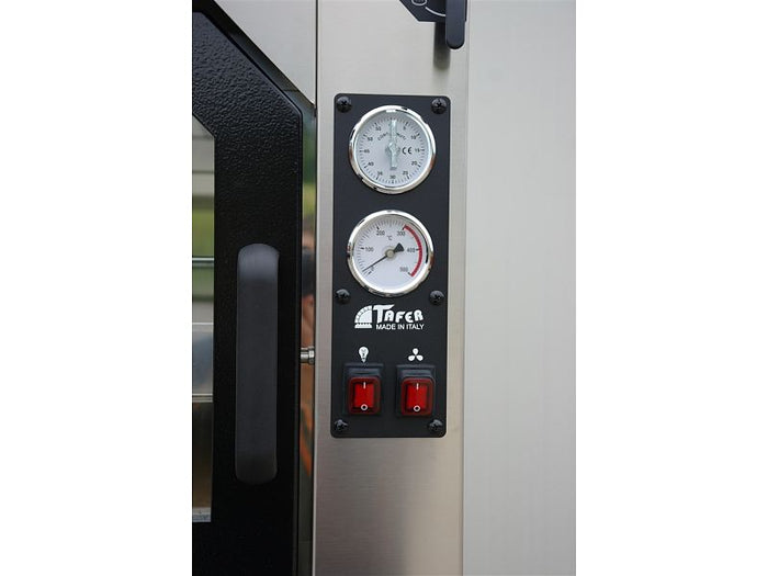 Forno Tafer da esterno modello Genesis 80 Classic a legna colore inox 47x83cm