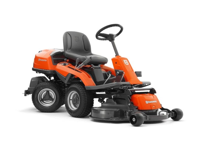 Trattorino rider Husqvarna R 214T motore bicilindrico 586cc 16Hp senza piatto di taglio