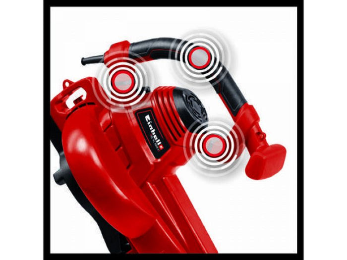 Soffiatore aspiratore elettrico Einhell GC-EL 3000 E 3000W 300 km/h sacco 45L