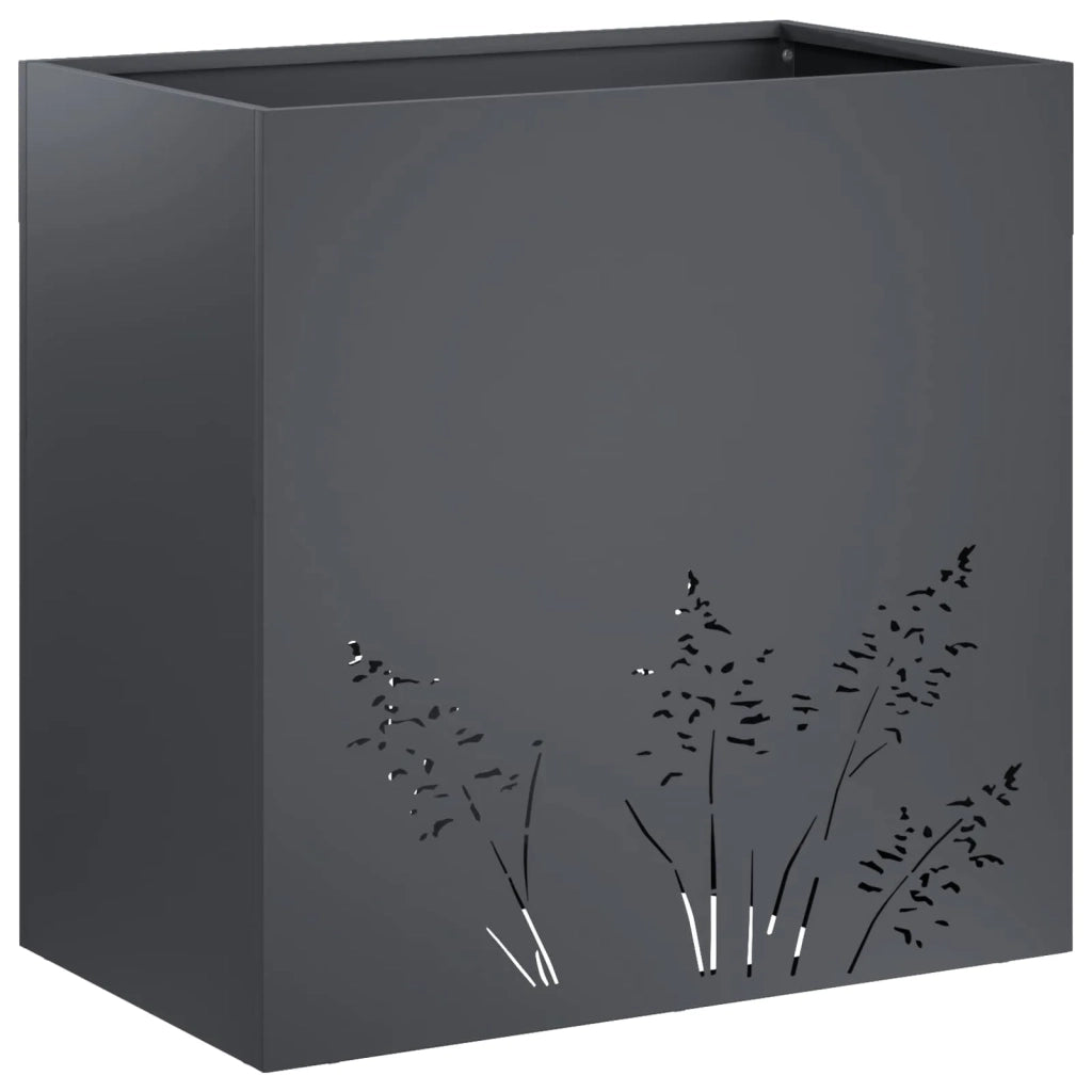Vaso da giardino Antracite 50 x 30 x 49 cm 8005810