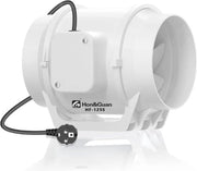 Ventilatore per il bagno - 125mm - Ventilatore a tubo - Ventilatore per bagno 125 MM - Ventilatore per bagno - Ventilatore a tubo ø 125 MM - Ventilatori per bagno - Ventilatore a tubo silenzioso