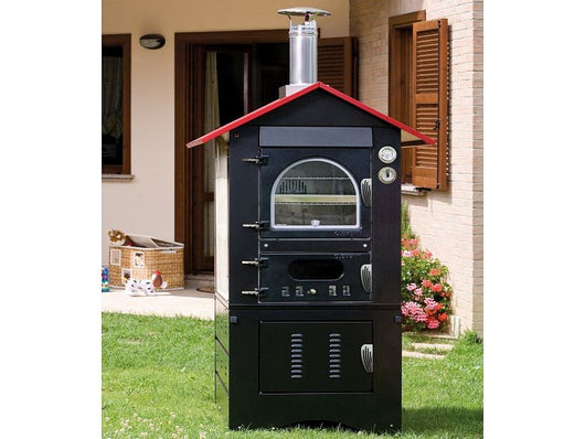 Forno a legna a fuoco indiretto da esterno Clementi Smart - 45x80
