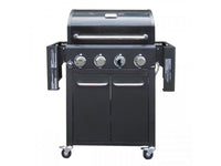 Barbecue a gas Generation Basic 4 bruciatori piani laterali pieghevoli - Rosso