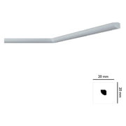 CORNICE DECORATIVA PER SOFFITTO mod. I715 - mm. 20x20- 180 pezzi  - BOVELACCI