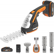 Forbice Tagliaerba e Tagliasiepi 4 in 1 20V con Batteria 2Ah per Rifinitura Giardino - Worx