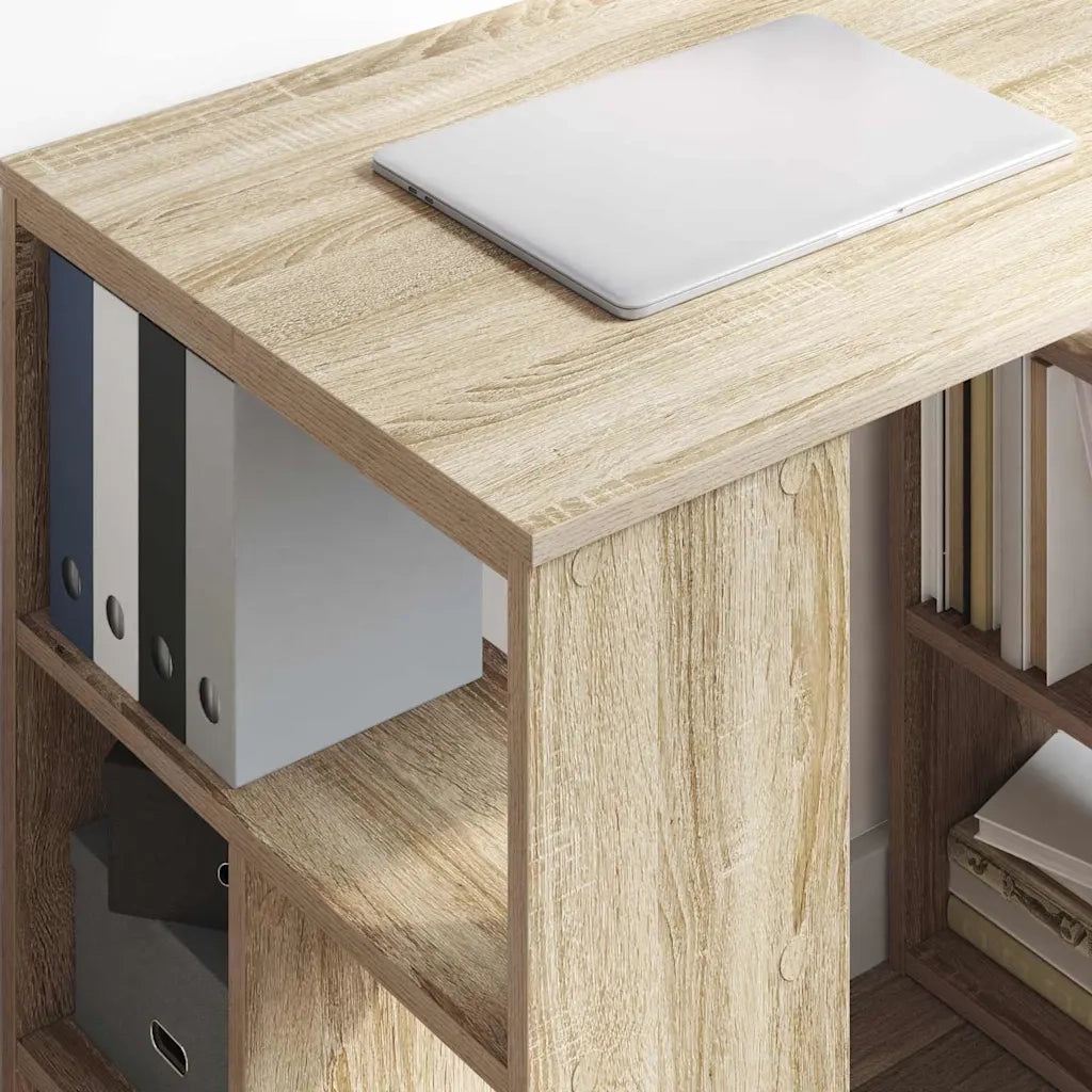 Scrivania Rovere Sonoma Legno ingegnerizzato 90 x 50 x 75 cm 869508