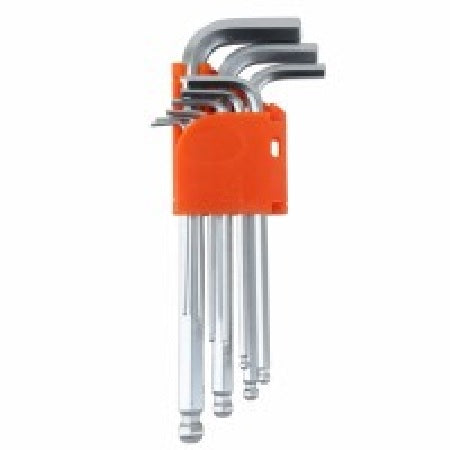 CHIAVI ALTE ESAGONALI BALL POINT CR-V MEDIE SET PZ.9