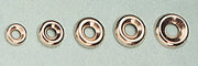 SC ORLI SOTTOVITE ACCIAIO NICHELATO 14 MM  50 PZ- 5,0 pz