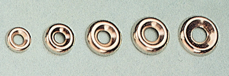 SC ORLI SOTTOVITE ACCIAIO NICHELATO 14 MM  50 PZ- 5,0 pz