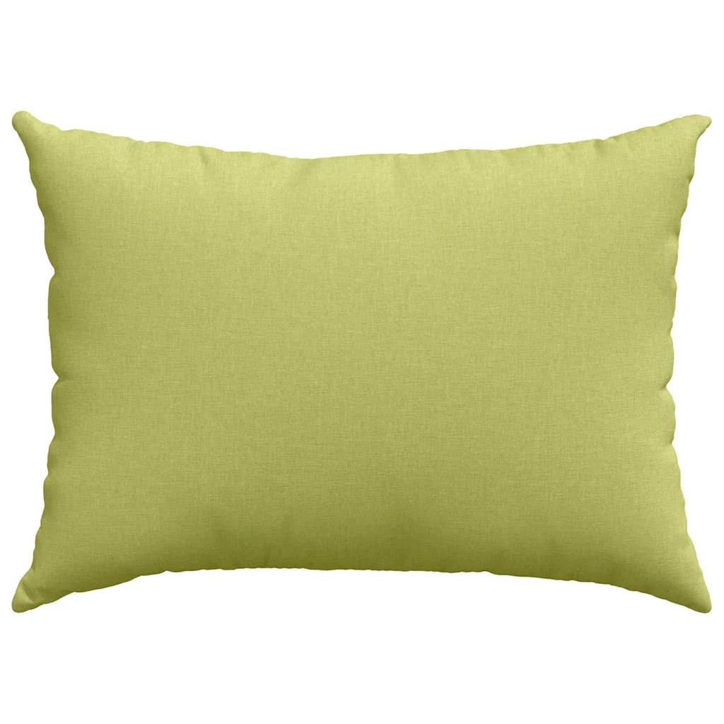 Cuscini da Divano 2 pz-Set di 2 Cuscini per Sofa Verde chiaro 70 x 50 cm Tessuto