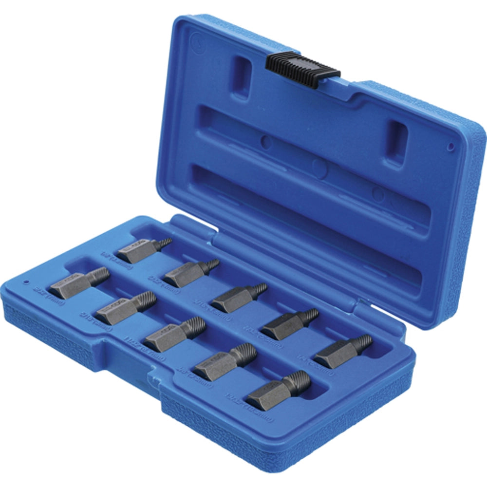KIT ESTRATTORI 10pz VITI PERNI BULLONI SPEZZATI ROVINATI PRIGIONIERI CHIAVE