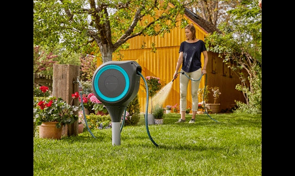 Gardena RollUp S pompa da giardino 15 m Sul suolo Colore foglia di tè