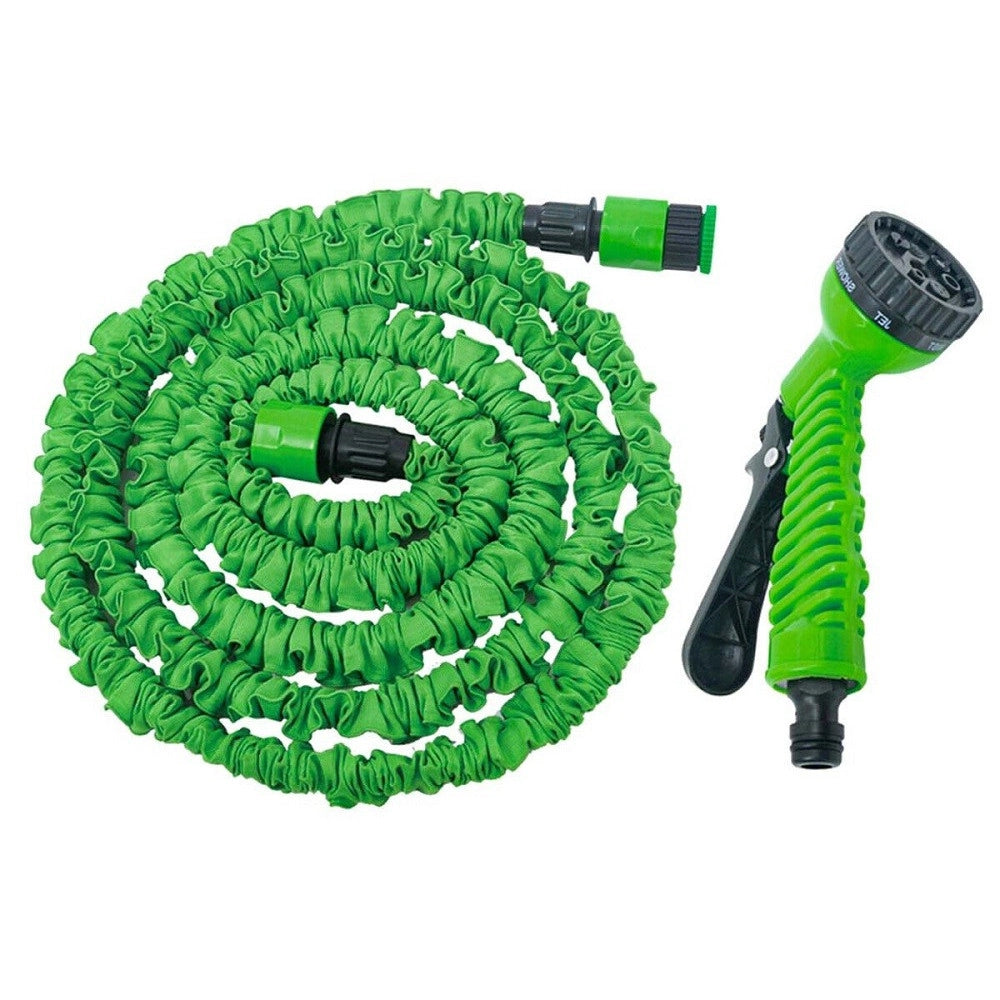 Trade Shop - Tubo Estensibile Giardino Con Pistola 2.5-7.5 Mt Per Irrigazione Piante 9369408 -