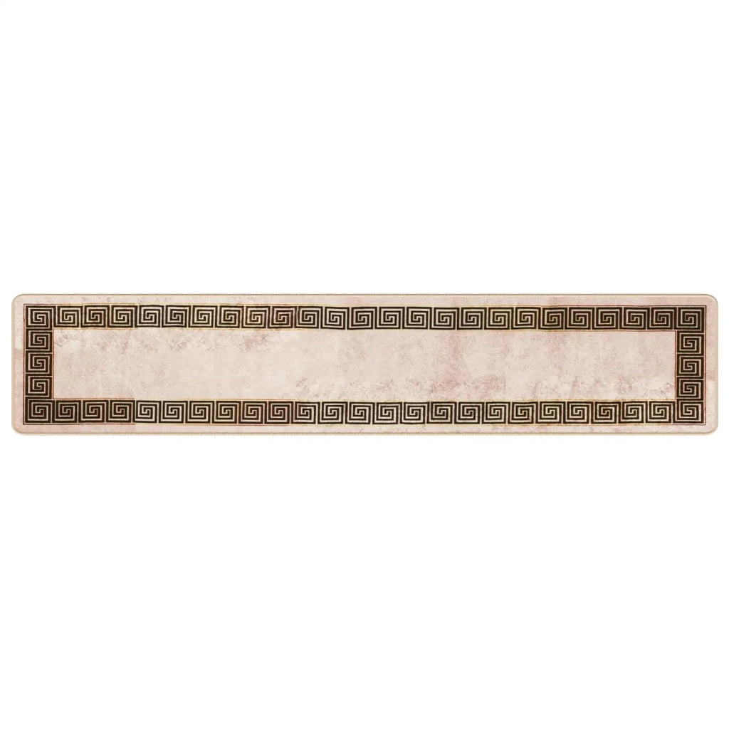 Runner Tappeto MARSA Nero 50 x 250 cm Poliestere e PVC