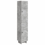 Set di armadi 2 pcs Grigio Cemento 34,5 x 33 x 90 cm