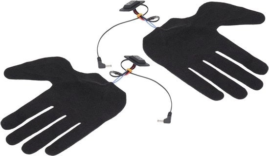 Verdunne 5 dita caldaia a 3 livelli di temperatura regolabile per guanti riscaldati USB per passeggiate in casa