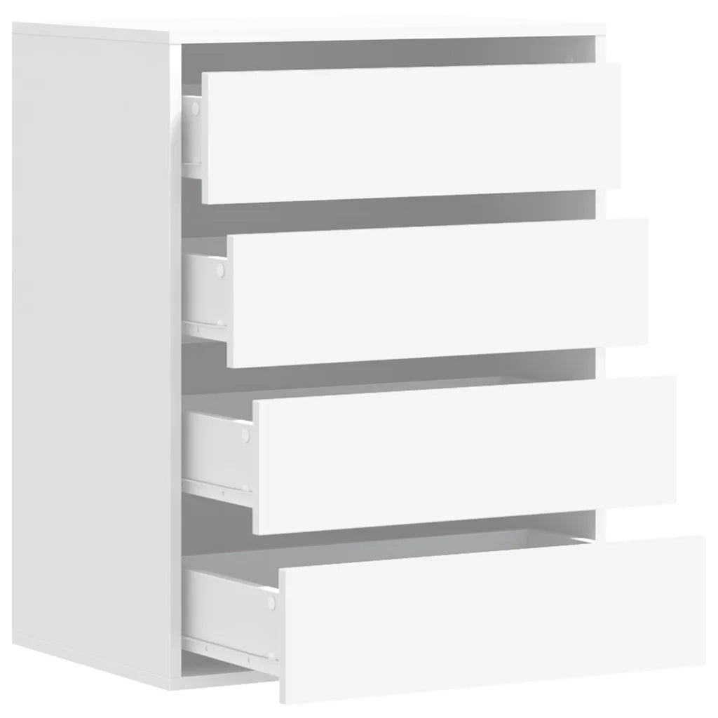 Cassettiera Bianca 60x41x76 cm in Legno Multistrato CFW9679652