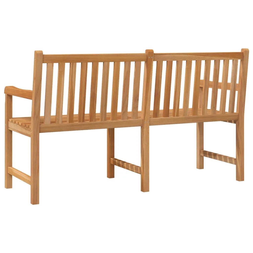 Panchina da Giardino 150 cm in Legno Massello di Teak 316623
