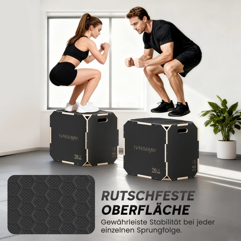 Tavolino da fitness ¨C Minimal ¨C Legno, nero